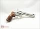 Ruger Stainless GP100 .357 Magnum Talo Exclusive NEW Unfluted Cylinder/Wood Grips