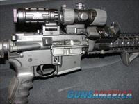 YHM CUSTOM 300 AAC BLACKOUT, YHM MULTI LOWER, YHM UPPER, 16" SOCOM PROFILE BARREL, UTG TACTICAL RED/GREEN DOT, UTG 3X MAGNIFIER W/ SWING BASE, UAG HOLOGRAPHIC MBUIS, 13" FREE FLOAT QUAD RAIL, MAGPUL HAND STOP GRIP & MORE