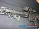 YHM CUSTOM 300 AAC BLACKOUT, YHM MULTI LOWER, YHM UPPER, 16" SOCOM PROFILE BARREL, UTG TACTICAL RED/GREEN DOT, UTG 3X MAGNIFIER W/ SWING BASE, UAG HOLOGRAPHIC MBUIS, 13" FREE FLOAT QUAD RAIL, MAGPUL HAND STOP GRIP & MORE