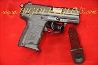 Heckler & Koch HK P2000SK V3 9MM REAR DECOCKING BUTTON DA / SA (2) 10 ROUND MAGS 709303-A5