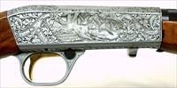 BROWNING SA-22 SEMI-AUTO RIFLE GRADE III SIGNED MASTER ENGRAVED 22 LR 