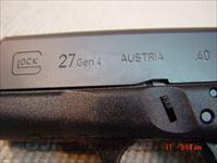 GLOCK 27 Generation 4 with 3 MAGS 40S&W