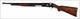ENGRAVED AND GOLD INLAID REMINGTON MODEL 14 PUMP ACTION RIFLE WITH CHECKERED