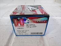 .38 Special Hornady 125gr XTP- HP A.G. 100 Rounds (4 Boxes)