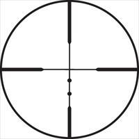 Leupold VX-1 3-9x40mm Matte Black Riflescope with Long Range Duplex Reticle Waterproof Fogproof 113876