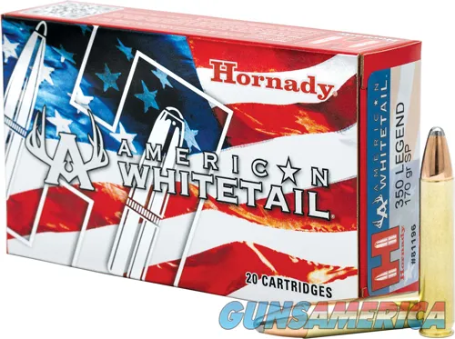 Hornady American Whitetail 350 Legend 170 gr SP