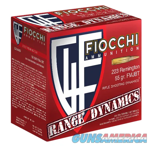 Fiocchi Range Dynamics Rifle 223ARD10