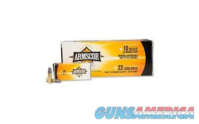 ARMSCOR AMMO .22LR STANDARD VELOCITY 40GR. LEAD-RN 50-PACK