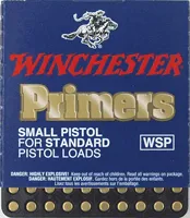 Winchester Repeating Arms WIN PRIMERS SMALL PISTOL 5000 PACK - CASE LOTS ONLY