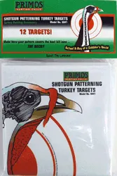 Primos PRIMOS PAPER TARGET TURKEY 11.5"X10.75" 12-PACK