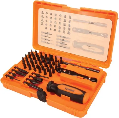 Lyman Master Gunsmith Tool Kit 45 Piece 7991360