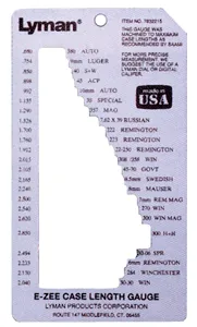 Lyman E-Zee Case-Length Gauge II 7832215