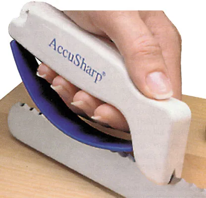 Accusharp White Knife and Tool Sharpener 001C