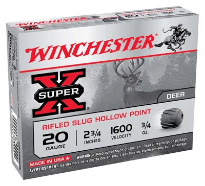 Winchester Repeating Arms Super-X Slugs X20RSM5