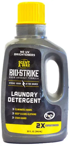 Hunters Specialties HS CLOTHING WASH SCENT-A-WAY BIO-STRIKE 32FL OUNCES