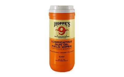 Hoppes HOPPES GUN OIL FIELD WIPES 6"X7" 60C