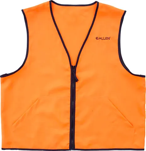 Allen ALLEN DELUXE HUNTING VEST ORANGE MEDIUM 2 FRONT POCKETS