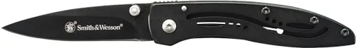 Smith & Wesson S&W KNIFE BLACK BLADE 3" BLADE