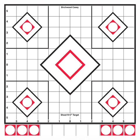 Birchwood Casey Shoot-N-C Sight-In Target 34219