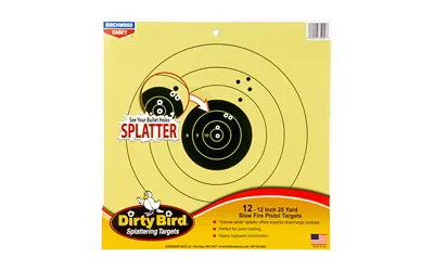 Birchwood Casey B/C DIRTY BIRD 25YD PISTOL 12-12"