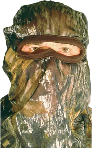 Quaker boy QUAKER BOY FACE MASK BANDIT ELITE FULL MOSSY OAK BREAK-UP