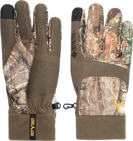 Hot Shot Archery HOT SHOT KODIAK GLOVE WITH WINDSTOPPER REALTREE EDGE LG