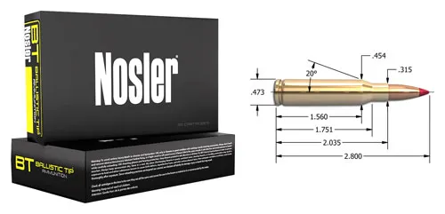 Nosler Trophy Ballistic Tip 40060