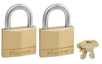 Master Lock MASTERLOCK PADLOCK 2PK KEYED ALIKE