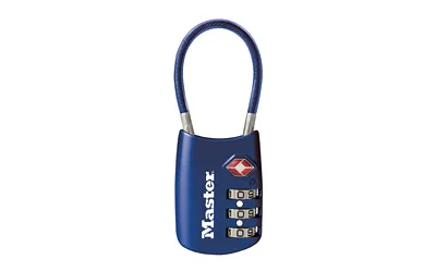 Master Lock MASTERLOCK TSA PADLOCK COMBO BLUE