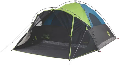 Coleman COLEMAN CARLSBAD DARKROOM DOME TENT W/SCREEN ROOM 6 PERSON