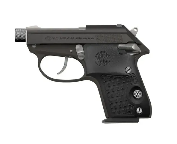 Beretta BERETTA TOMCAT 32ACP SILVER-BLK 7RD