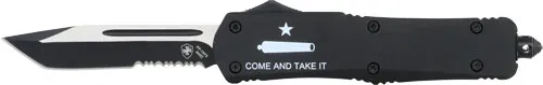 Templar Knife TEMPLAR KNIFE LARGE OTF AR COME & TAKE IT 3.5" BLK TANTO