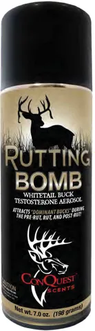 Conquest Scents CONQUEST SCENTS DEER LURE RUTTING BUCK BOMB AEROSOL 7OZ