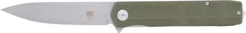 CobraTec Knives COBRATEC KUZIO FOLDER 3.12" OD GREEN G10 D2 BLADE