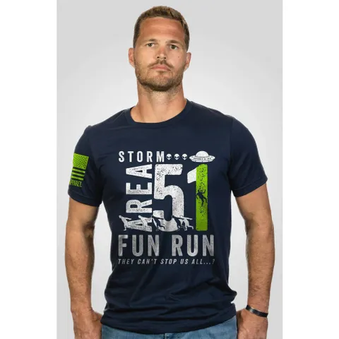 Nine Line Apparel STORM AREA 51 FUN RUN MIDNIGHT NAVY S