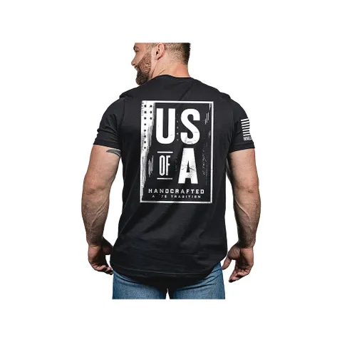 Nine Line Apparel MENS SHIRT US OF A BLACK L