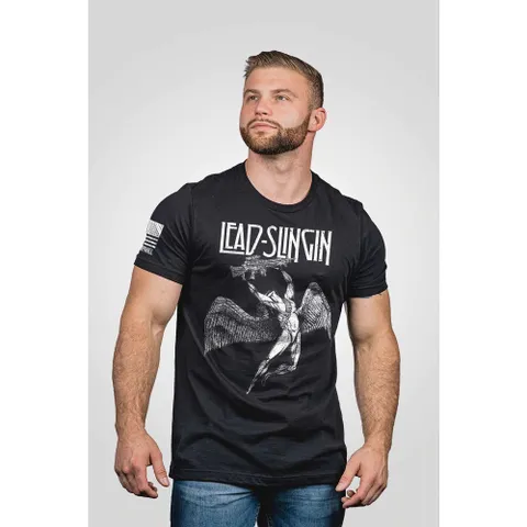 Nine Line Apparel MENS TSHIRT ZEPPLIN BLACK M