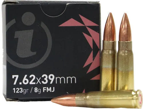 PPU IGMAN 7.62X39 123GR. FMJ 15-PACK