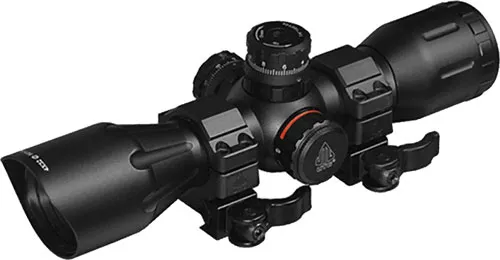 UTG UTG CROSSBOW SCOPE 4X32 1" PRO 5-STEP RGB RETICLE QD RINGS