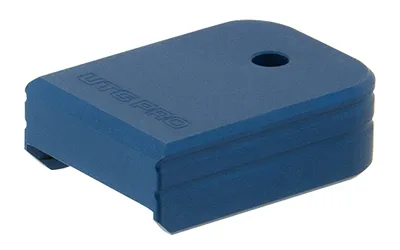 Leapers UTG PRO +0 FOR GLOCK SMALL FRAME BASE PAD MATTE BLUE ALUMINUM