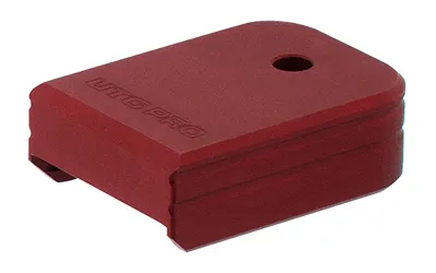 Leapers UTG PRO +0 FOR GLOCK SMALL FRAME BASE PAD MATTE RED ALUMINUM