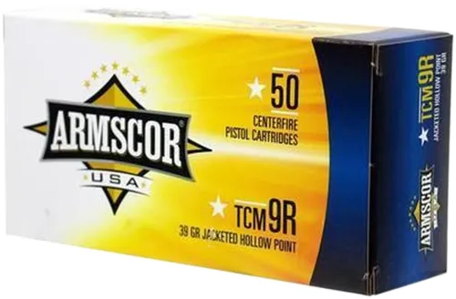 Armscor ARMSCOR AMMO .22TCM9R 39GR JHP 100-PK (NOT THE SAME AS 22TCM)