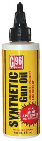 G96 G96 CASE OF 12 SYNTHETIC CLP GUN OIL 4OZ. SQUEEZE BOTTLE