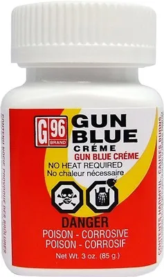 G96 G96 CASE PACK OF 12 GUN BLUE CREME 3OZ. BLISTER PACKED