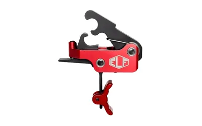 Elftmann Gun Products ELFTMANN SE TRIGGER CURVED RED