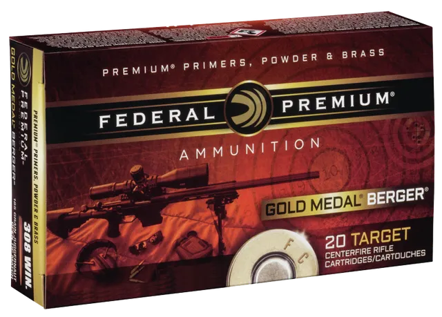 Federal Gold Medal Target GM308BH185