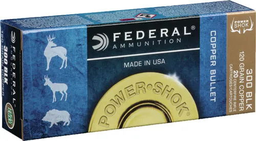 Federal Power-Shok Copper 300BLK150LFA