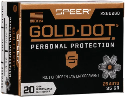 Speer Ammo SPR GOLD DOT 25AP 35GR GDHP