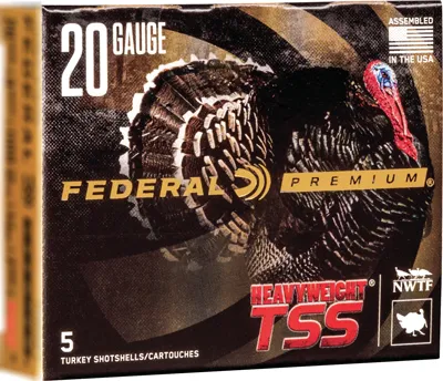 Federal FED HEAVYWEIGHT TSS 20GA 3" #9 5/50