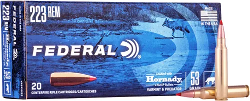 Federal FED V&P 223REM 53GR HRNDY V-MAX 20/2